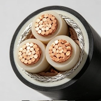 8,7/15kV XLPE izolovaný napájecí kabel