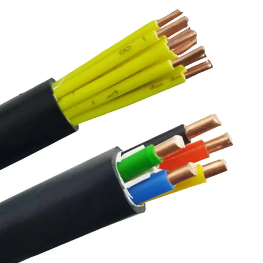 Měděný PVC kabel zpomalující hoření