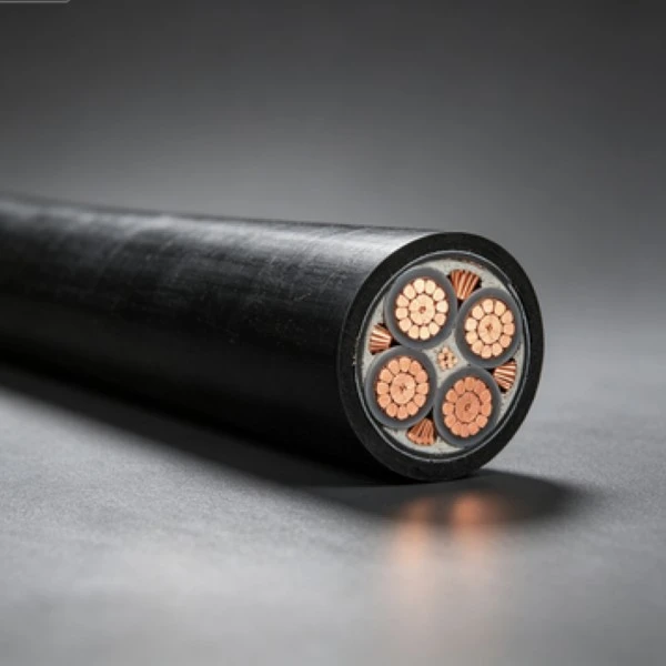 Měděný PVC nízkonapěťový napájecí kabel