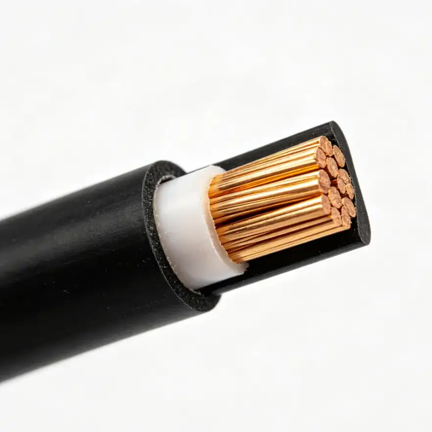Plochý měděný drát s izolací z PVC